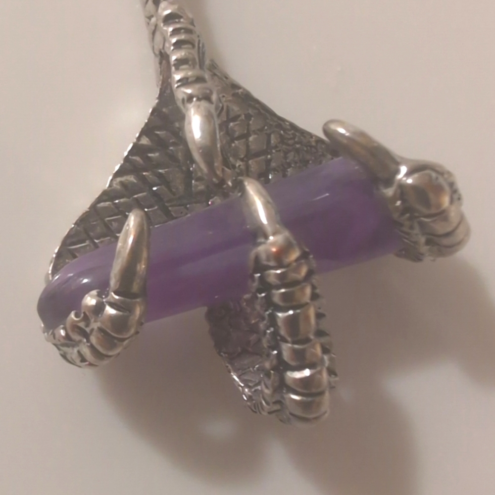 Goth Eagle Talon Pendant Neck